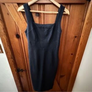 Classic Banana Republic Square-Neck Sheath Dress